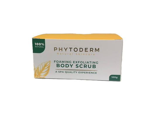 Phytoderm Natural Foaming Exfoliating Body Scrub 100 g
