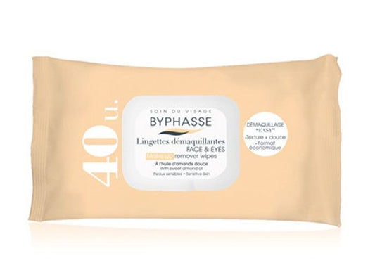 Byphasse Makeup Remover Wipes D'Amande Douce