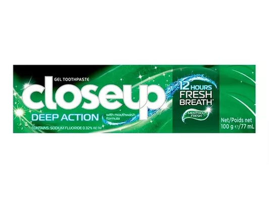 Close Up Toothpaste Deep Action Menthol 77 ml