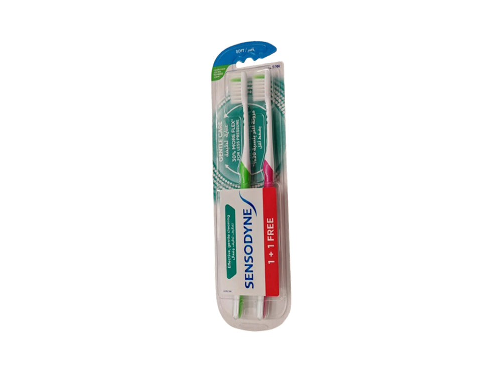 Sensodyne Toothbrush Gentle Care Soft 1+1 Free