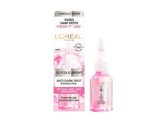 L'Oreal Glycolic Bright Anti Dark Spot Exfoliant Peel 25 ml