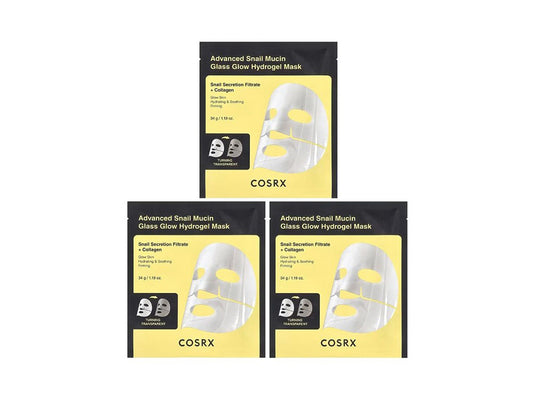 Cosrx Advanced Snail Mucin Glass Glow Hydrogel Beauty Mask 34 g