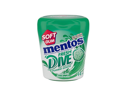 Mentos Gum Fresh Dive Spearmint 44 pieces