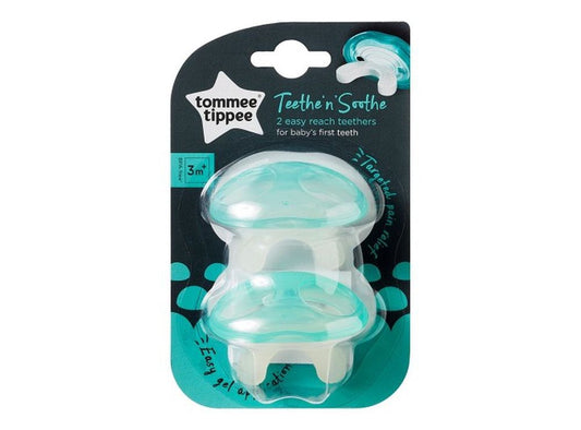 Tommee Tippee Stage 1 Teether 3 Months+ 2 pieces