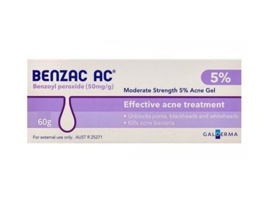 Benzac 5% Gel 60 g