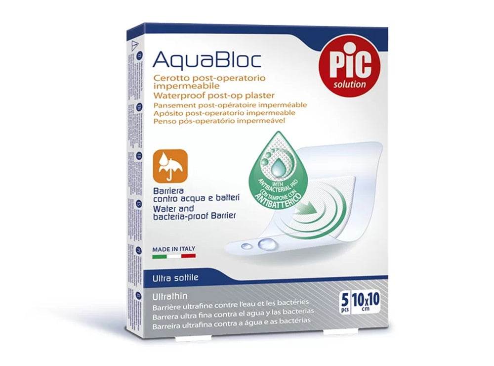 Pic Aquabloc Bandages  10x10cm