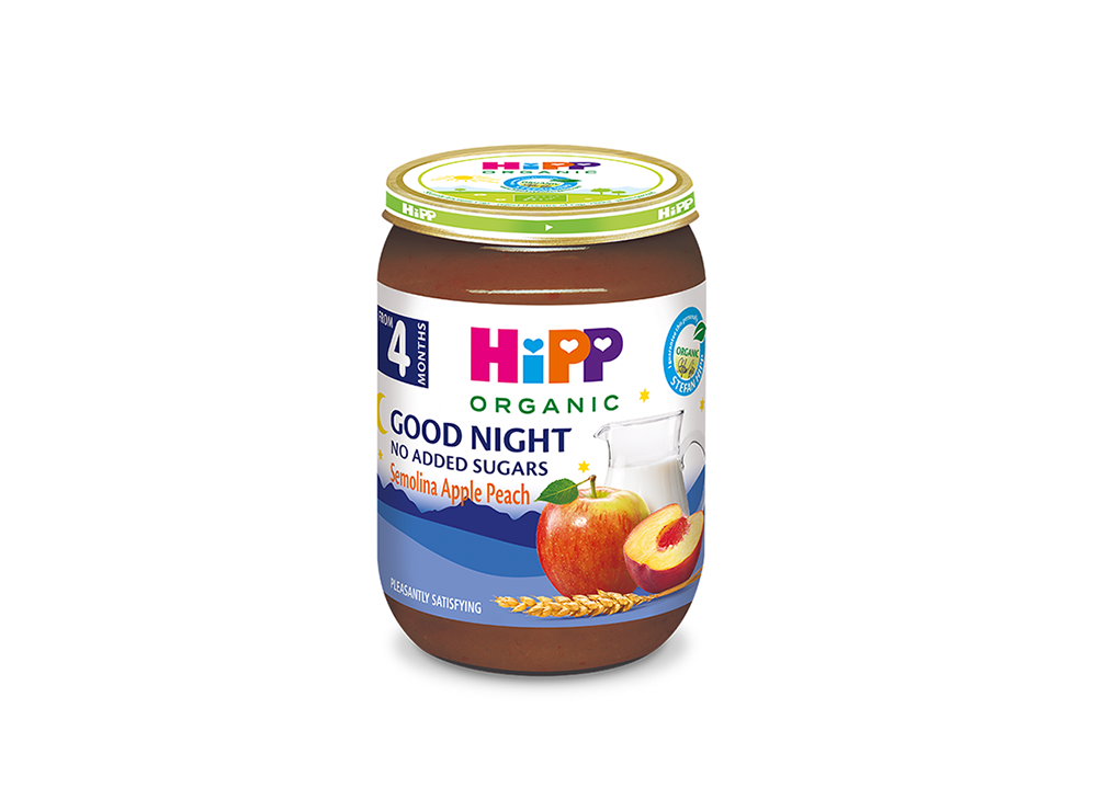 Hipp Good Night Apple Peach 190 g