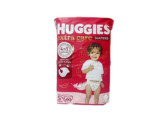 Huggies No.5 12-22 Kg 60 pieces