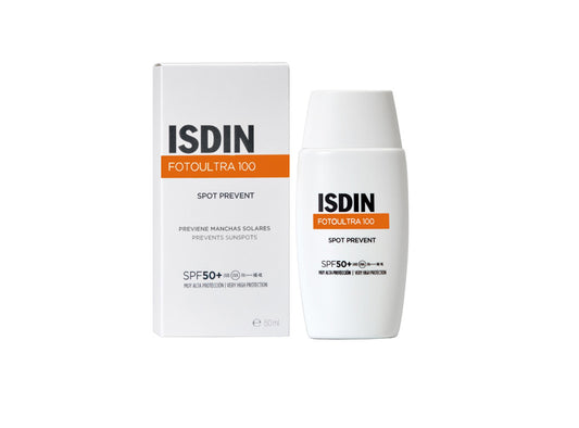 Isdin Fotoultra 100 Spot Prevent Fusion Fluid Spf50+ 50 ml