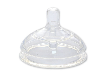 Optimal Double Anti Colic Silicone Nipple 6M+ 1062