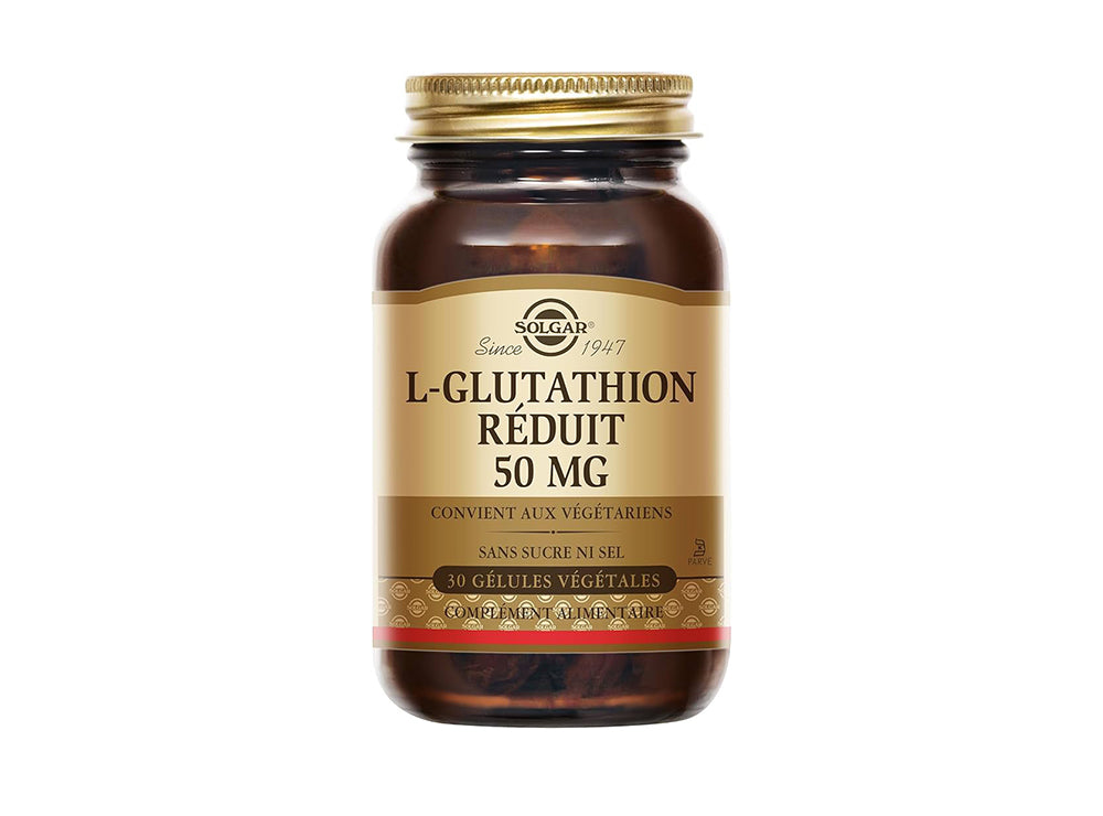 Solgar L Gluthation Reduit 50Mg 30 capsules