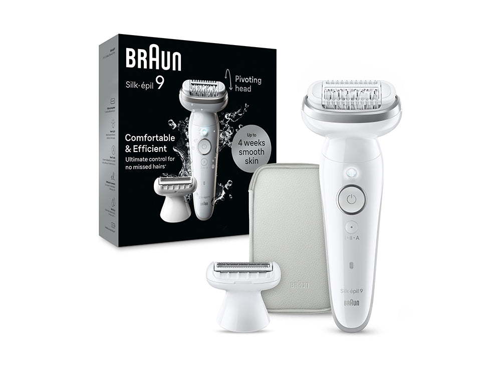 Braun Silk Epil 9 Hair Remover +4 Extras Ses9041