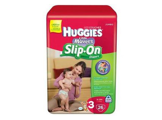 Huggies Little Mover 3 Slip On (7 to 13Kg)