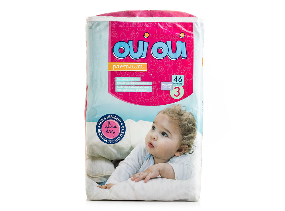 Oui Oui Number 3 5 46 diapers