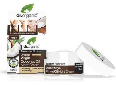 Dr Organic Coconut Oil Night Cream 50 ml