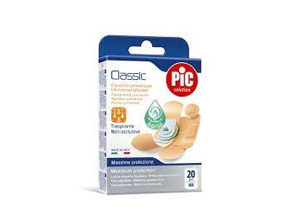 Pic Classic Plast Strip Assorted 20 pieces