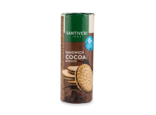 Santiveri Sandwich Cocoa Biscuits 180 g