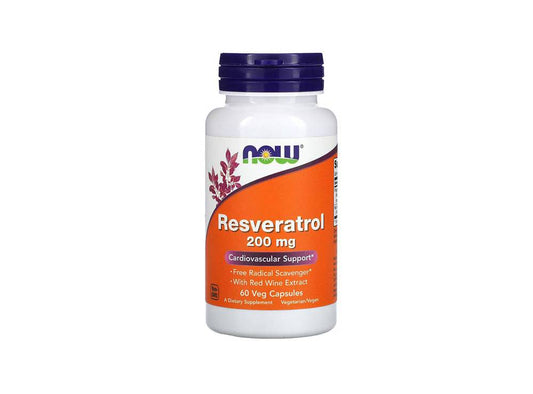 Now Resveratrol 200Mg 60 pieces