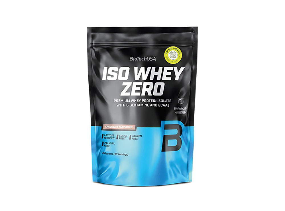 Biotech Usa Iso Whey Zero 21G Protein Chocolate Flavoured 454 g
