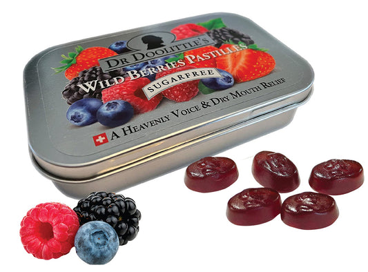 Dr Doolittle S Wild Berries Pastilles Sugar Free 60 g