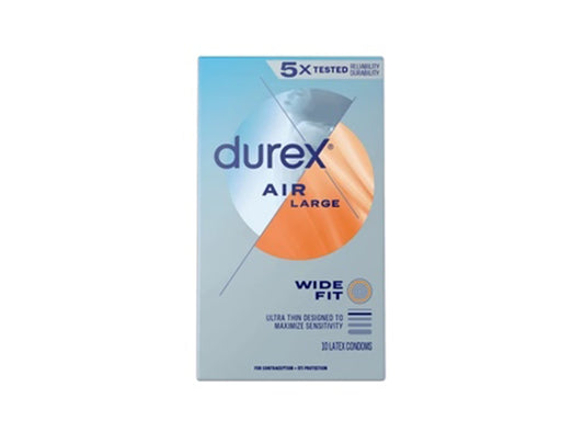 Durex Air Large Wide Fit 10 pieces