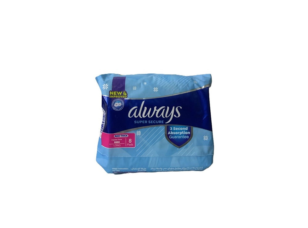 Always Maxi Thick Long 8 pieces