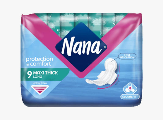 Nana Protection & Comfort  Maxi Thick Long 9 pieces
