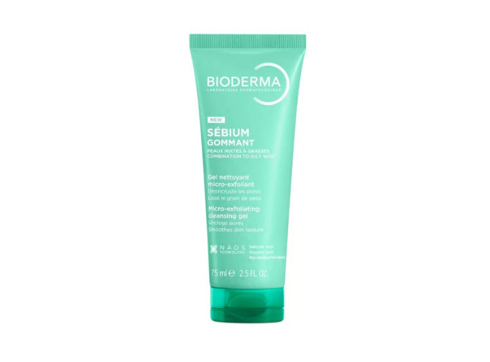 Bioderma Sebium Gommant Micro Exfoliating Cleansing Gel 75 ml