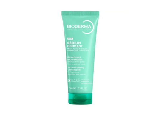 Bioderma Sebium Gommant Micro Exfoliating Cleansing Gel 75 ml