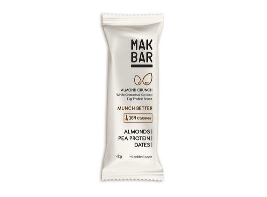Mak Bar White Chocolate Almond Crunch 42 g