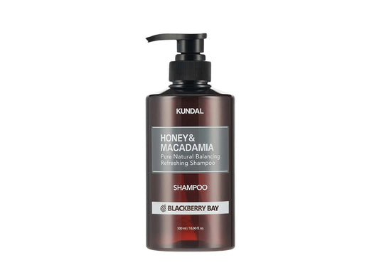 Kundal Natural Shampoo Honey & Macadamia Blackberry Bay Pump 500 ml