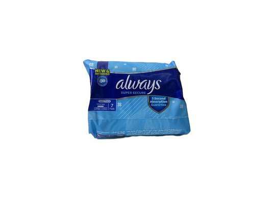 Always Maxi Thick 3In1 Extra Long 7 pieces