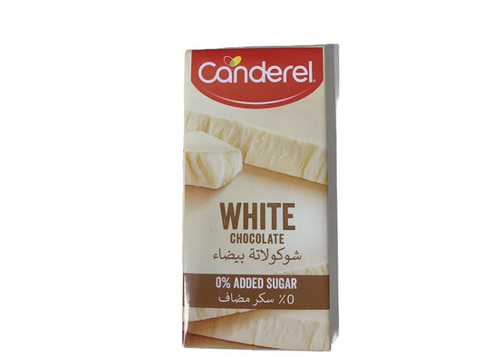 Canderel White Chocolate Bar 75 g