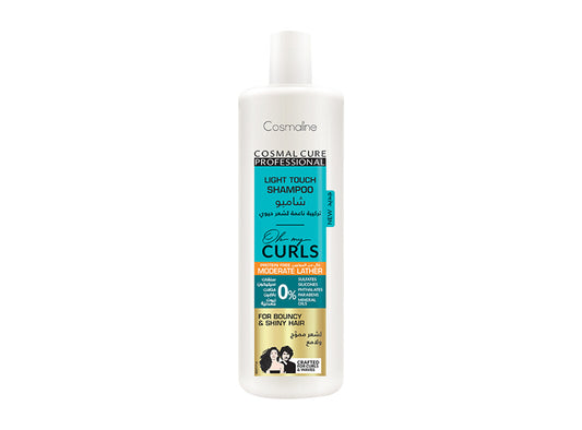 Cosmal Cure Shampoo Oh My Curls Light Touch Moderate Lather