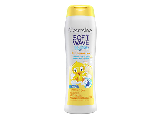 Soft Wave Kids Shampoo 2 In 1 Camomile Tear Free 400 ml