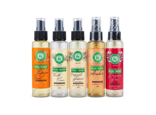 Khan Al Saboun Body Splash Spray Damascus Rose 100 ml