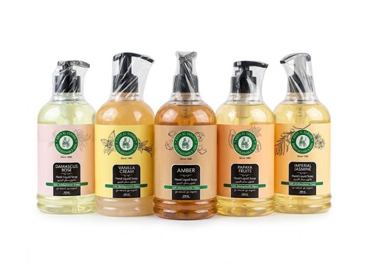 Khan Al Saboun Hand Liquid Soap Amber 500 ml