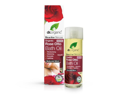 Dr Organic Rose Otto Bath Oil