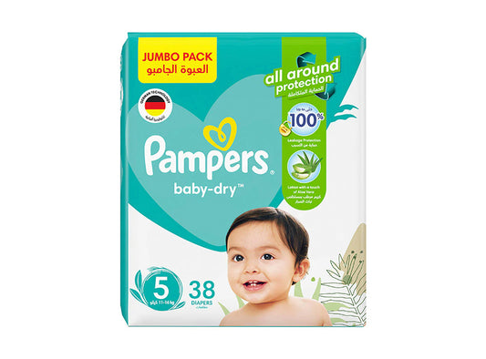Pampers 5 (11-16Kg) 38 pieces