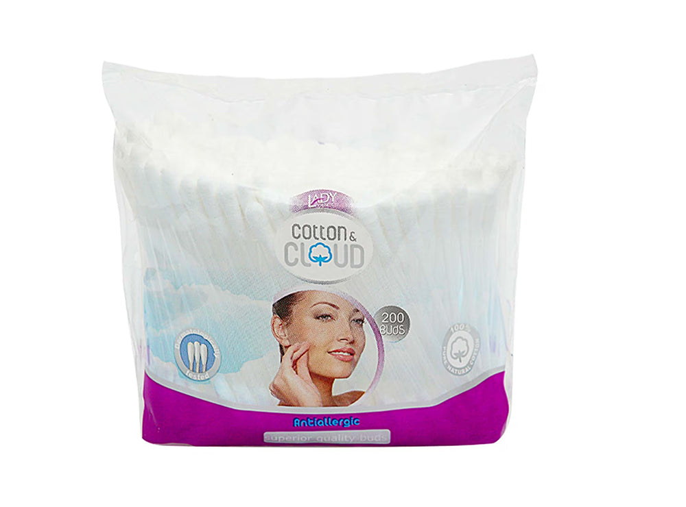 Lady Care Cotton Buds 200 pieces