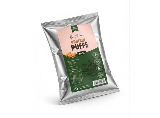 Reem El Khazen Protein Puffs Herbs 8.4G Protein 35 g
