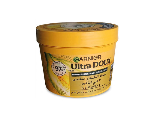 Ultra Doux Hair Food Mask Jar Banana Shea 390 ml