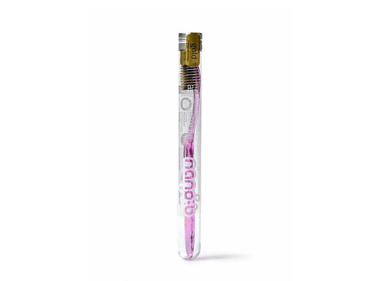 Nano B Toothbrush Gold Pink Medium