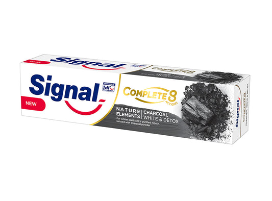 Signal Tooth Paste Complete 8 Charcoal