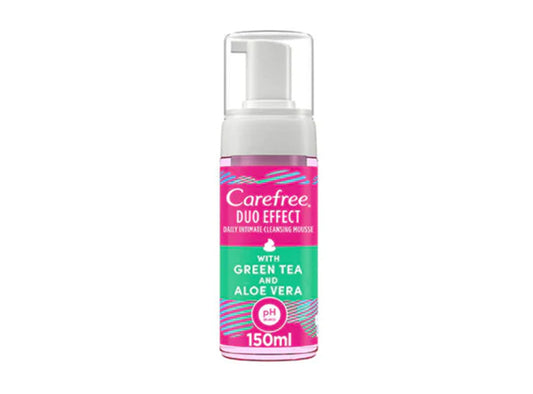 Carefree Intimate Foam Green Tea & Aloe Vera