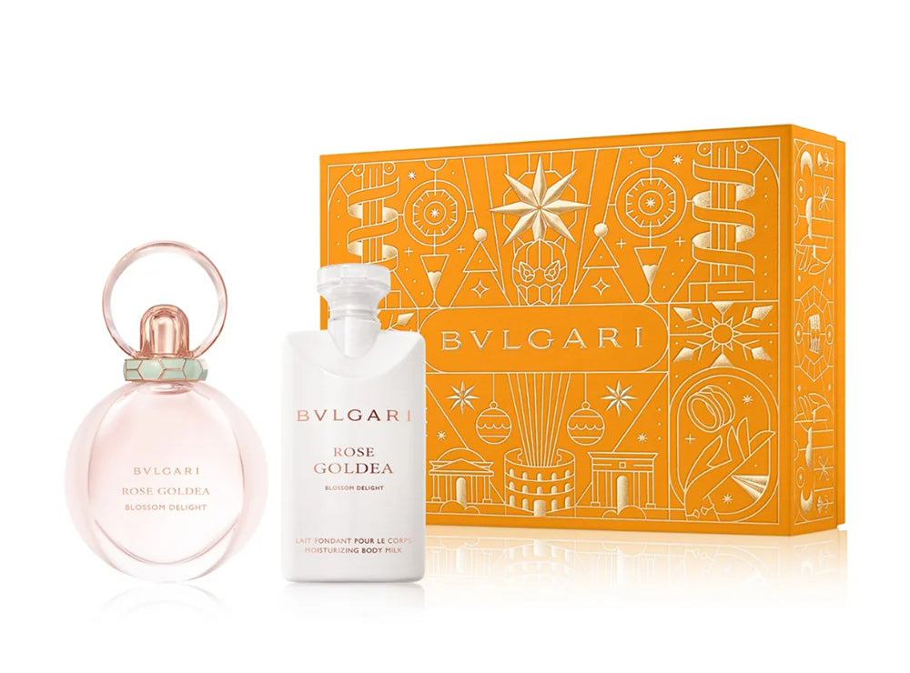 Bvlgari Rose Goldea Blossom Delight Eau De Parfum For Women Coffret  75 ml