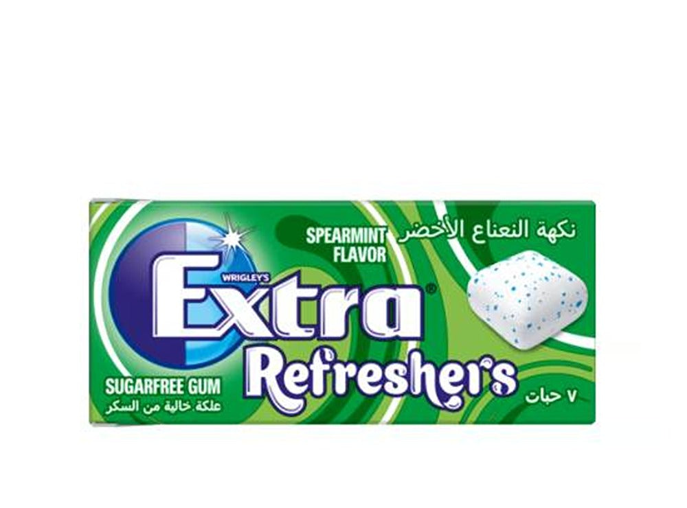 Extra Gum Refreshers Spearmint 7 pieces