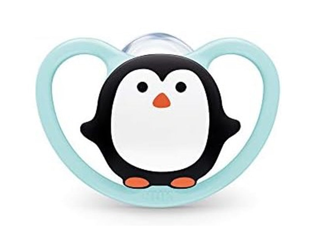 Nuk Pacifier 0-6 Space (Max. Airflow) Penguin