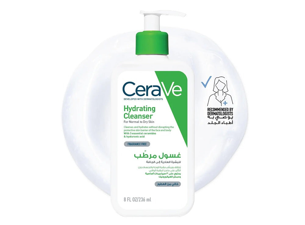 Cerave Hydrating Cleanser No Perfum 236 ml