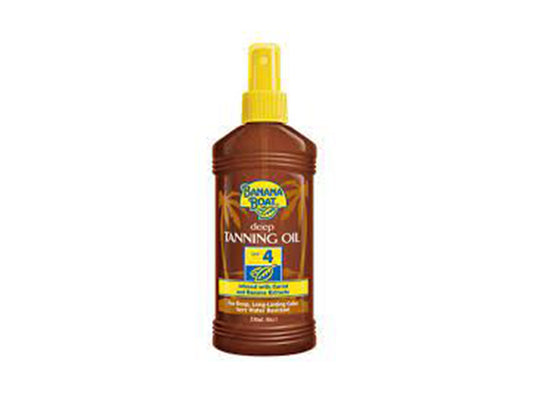 Banana Boat Deep Tannig Oil SPF4